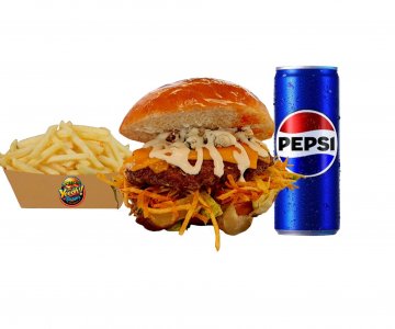 Rokfor Burger Menü